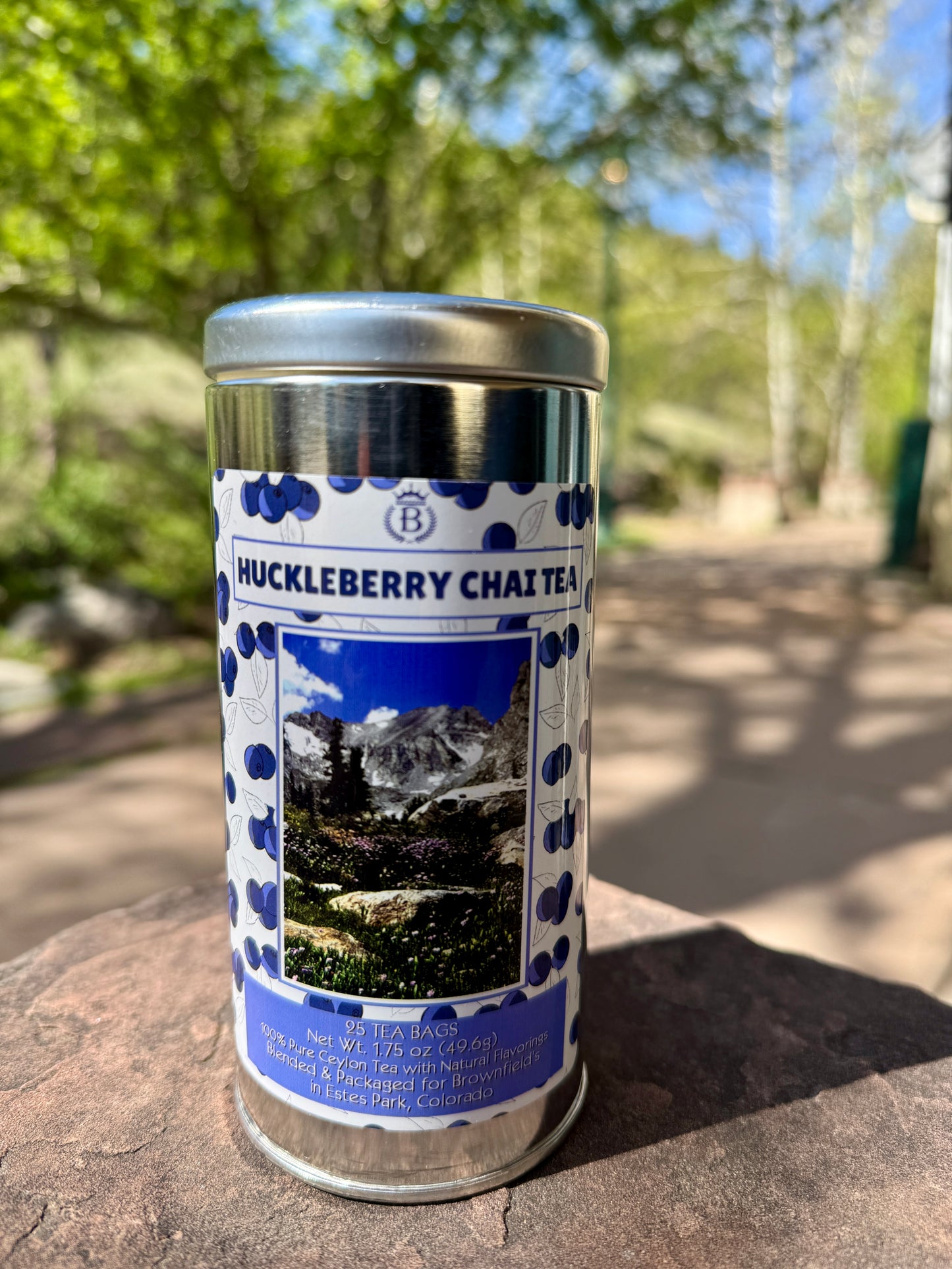 Huckleberry Chai Tea Tin