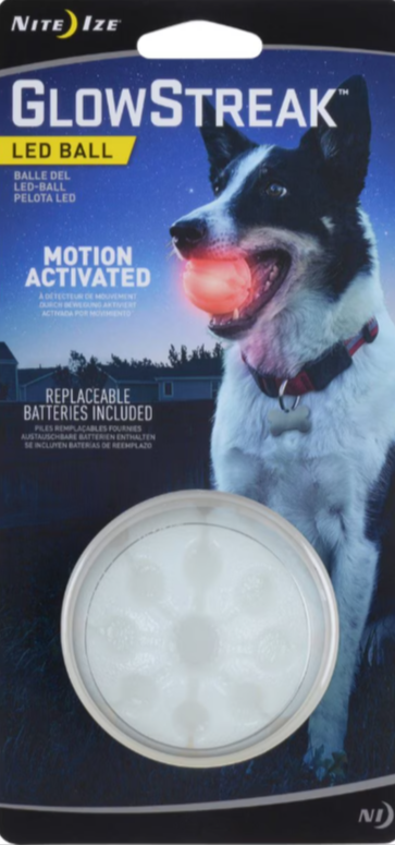 Glowstreak Dog Ball