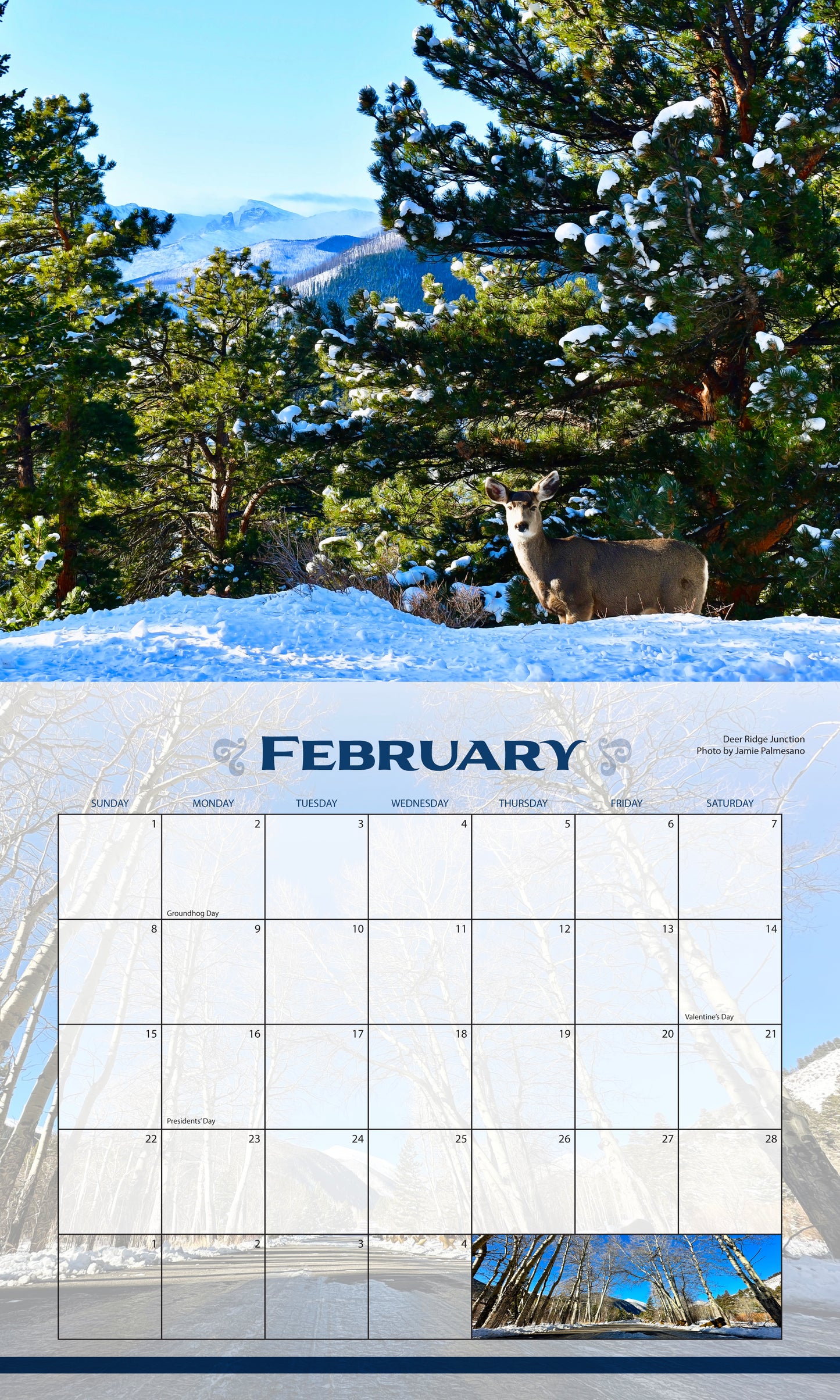 Calendar - RMNP 2026