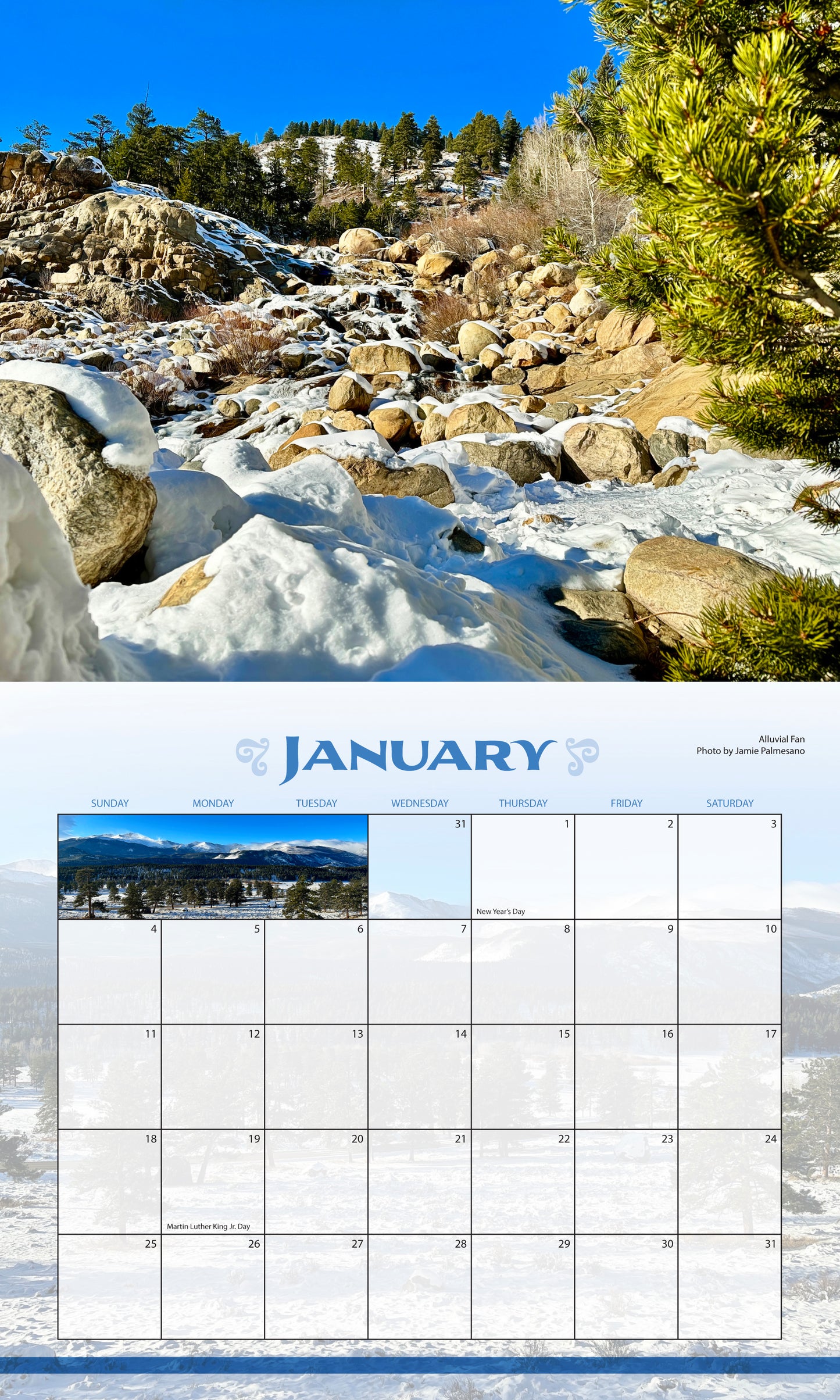Calendar - RMNP 2026