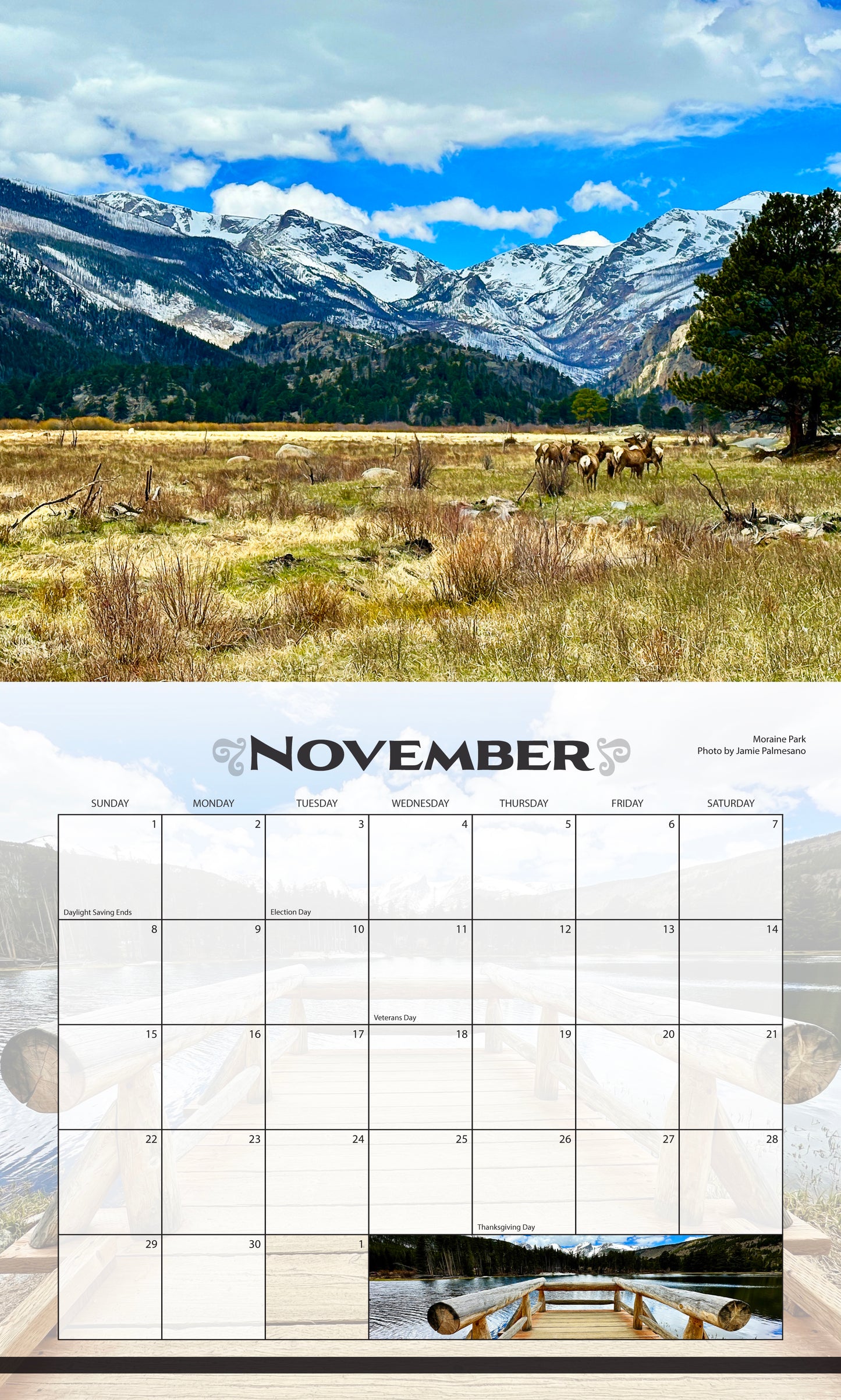 Calendar - RMNP 2026