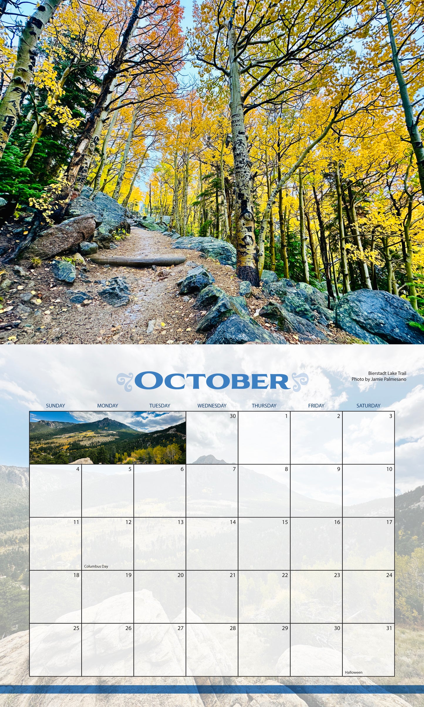 Calendar - RMNP 2026