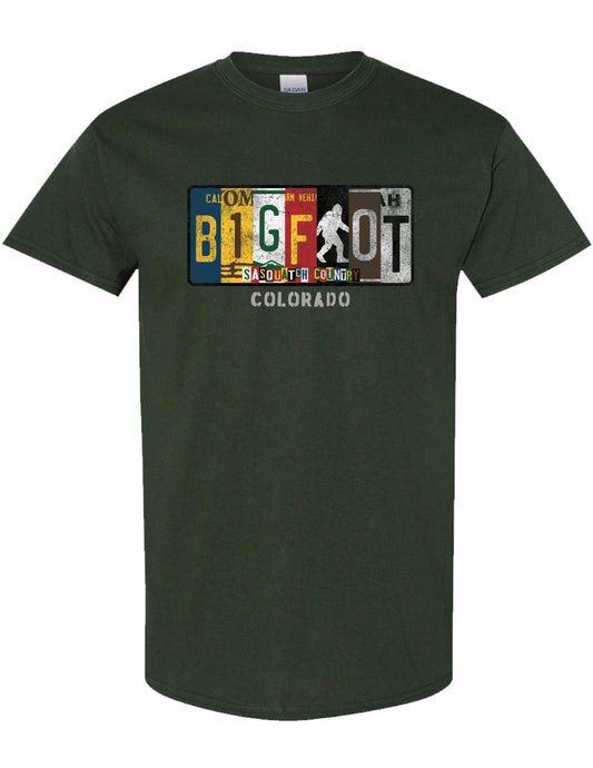 Bigfoot License T-shirt