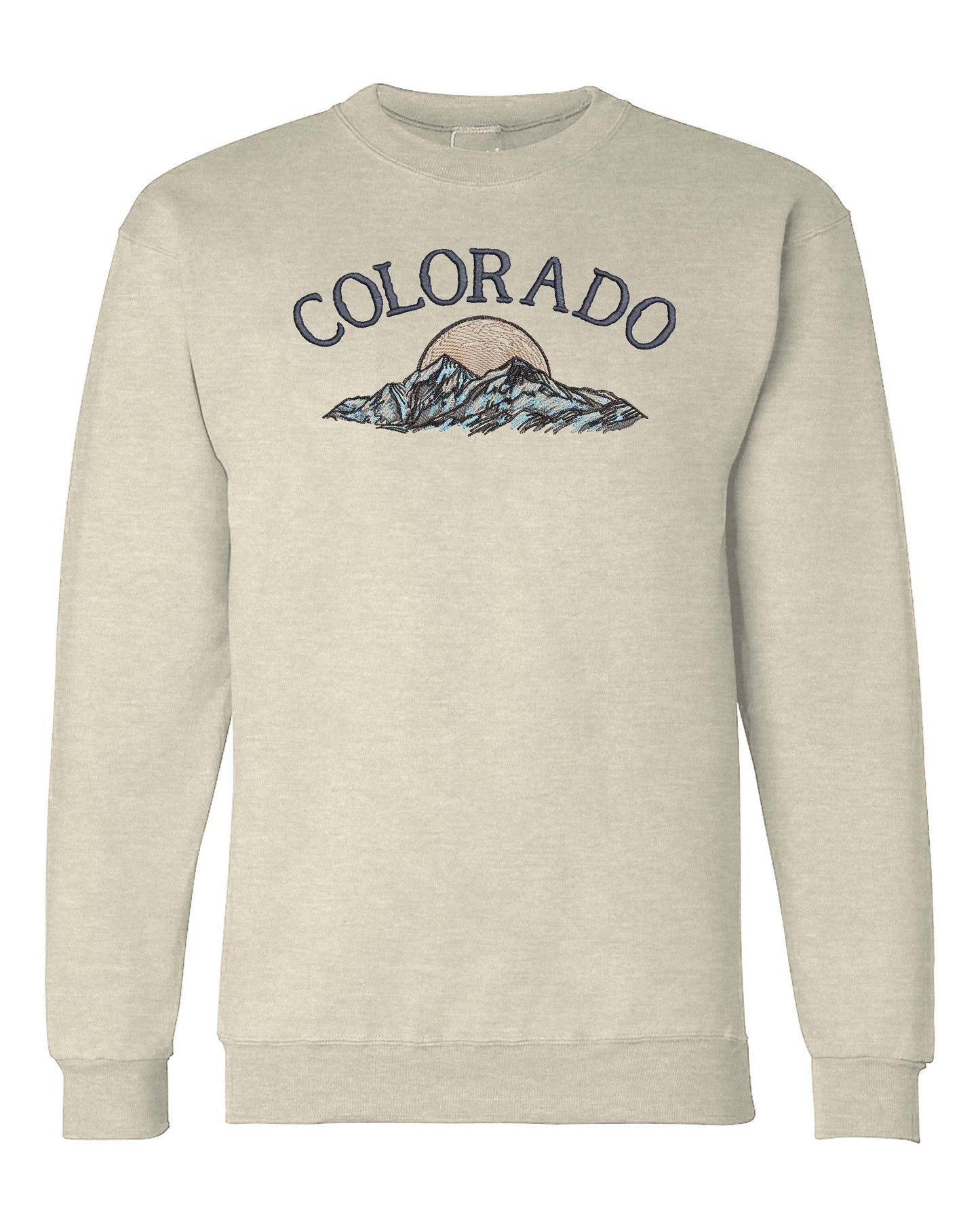 Dashing Mtn. Emb. Crewneck