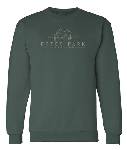 Taylor Swift Emb. Crewneck - Mallard