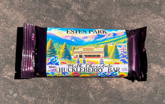 Huckleberry Milk Chocolate Bar