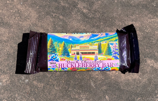 Huckleberry Dark Chocolate Bar