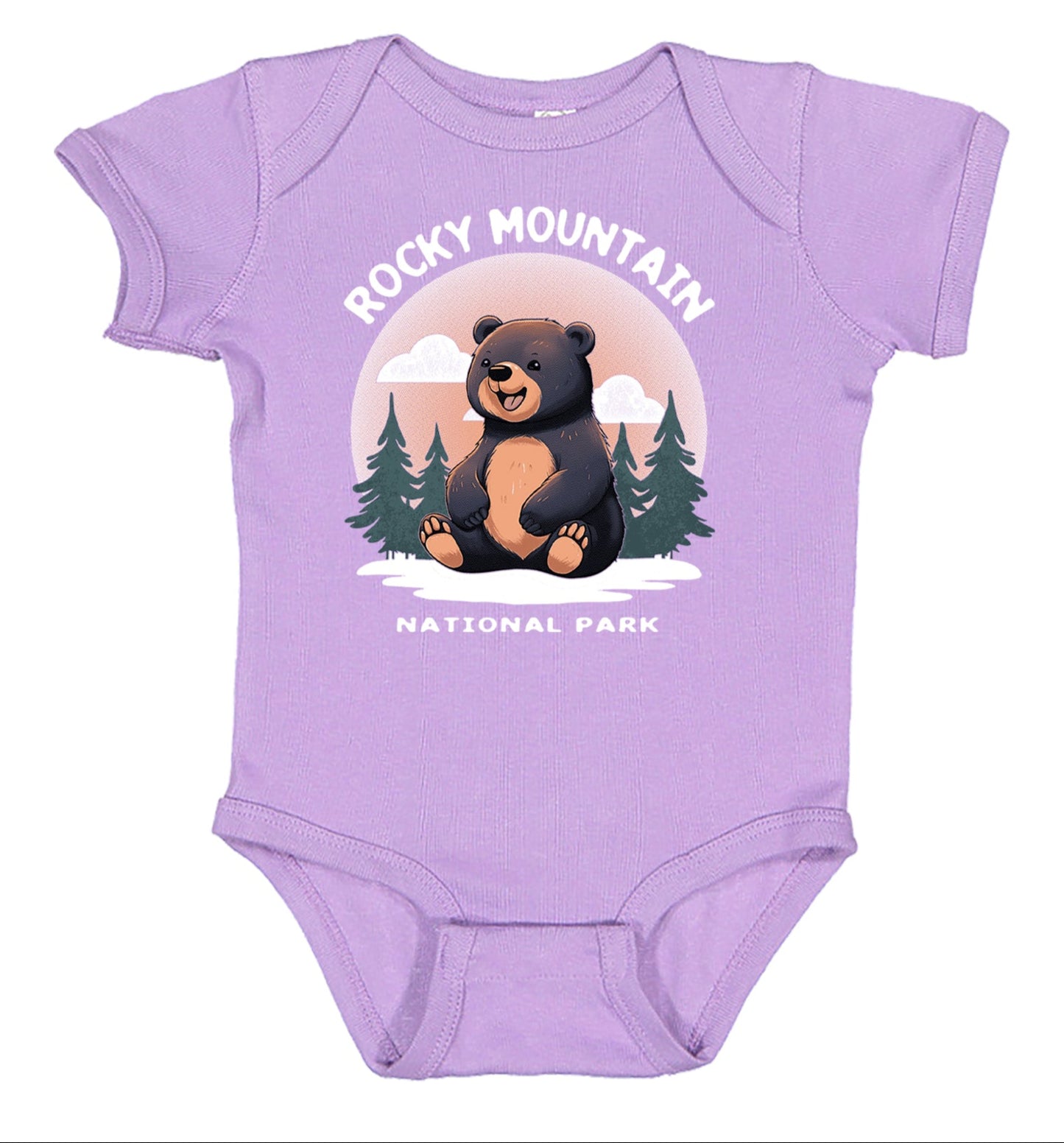 Lullabye Onesie - Lavender