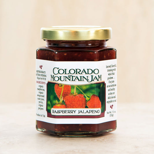 Jam - Colorado Mountain Raspberry Jalapeno Jam - 7.5 oz.