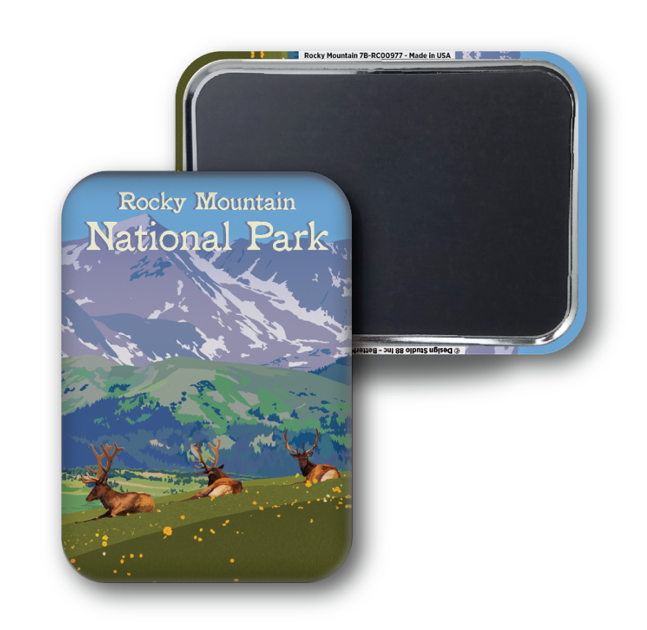 Magnet - Rocky Mountain Elk