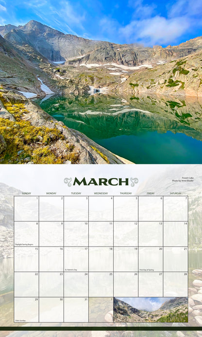 Calendar - RMNP 2026