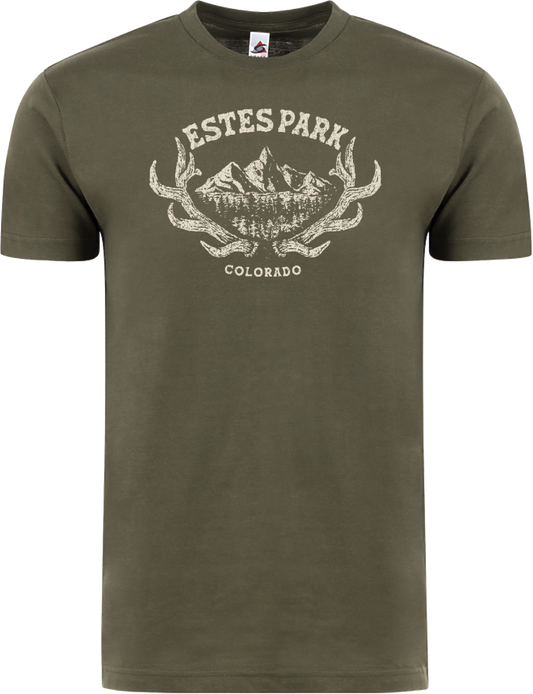By My Side Antlers T-shirt