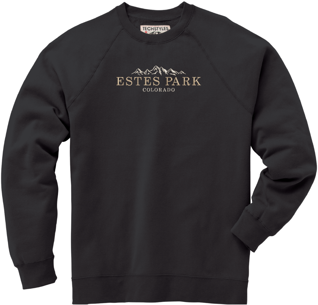 Peak Mtn. Emb. Crewneck