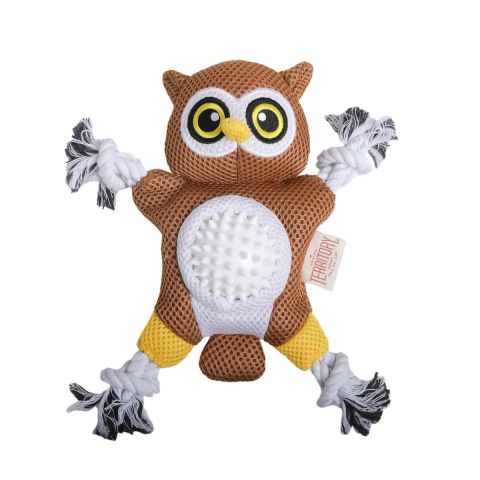 2-in-1 Dog Toys - Owl
