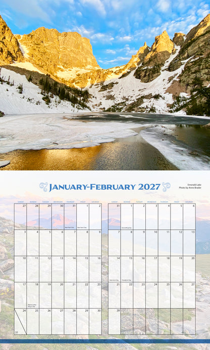Calendar - RMNP 2026