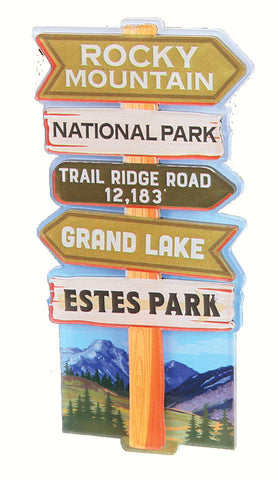 Magnet - RMNP Sign Post